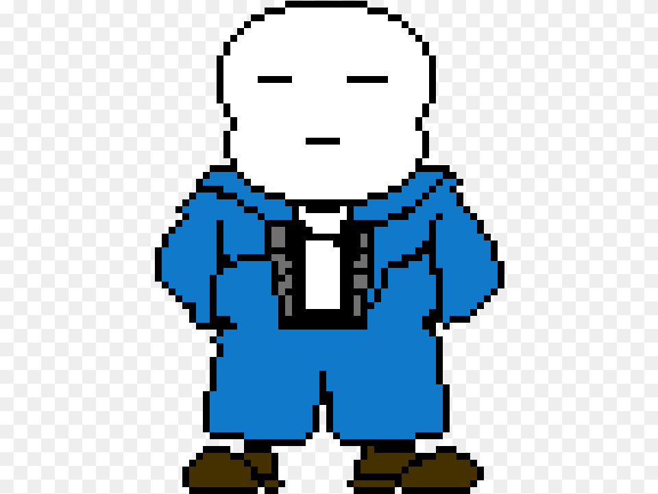 Sanstale Frisk Sprite Blue Eye Sans Undertale, Accessories, Formal Wear, Tie Png Image