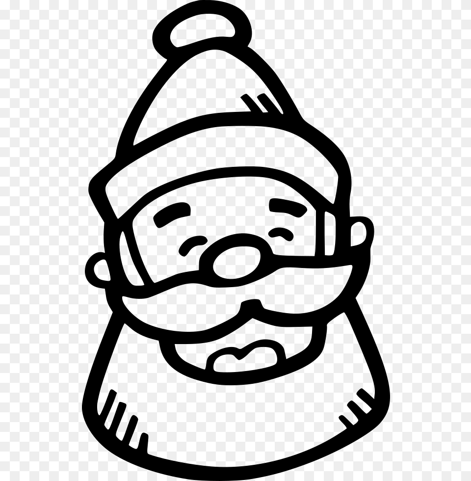 Santa, Stencil, Ammunition, Grenade, Weapon Free Transparent Png