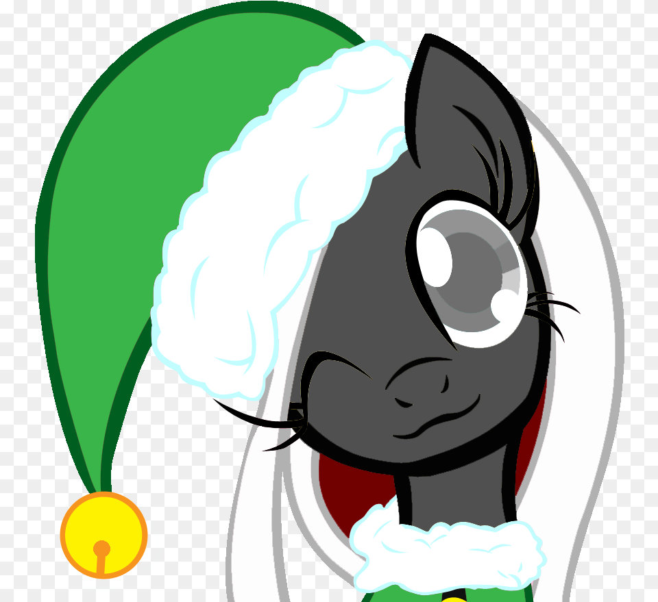 Santa Baby Slip A Sable Under The Tree For Me I Ve Mlp Merry Christmas Princess Luna, Person, Clothing, Hat, Face Png