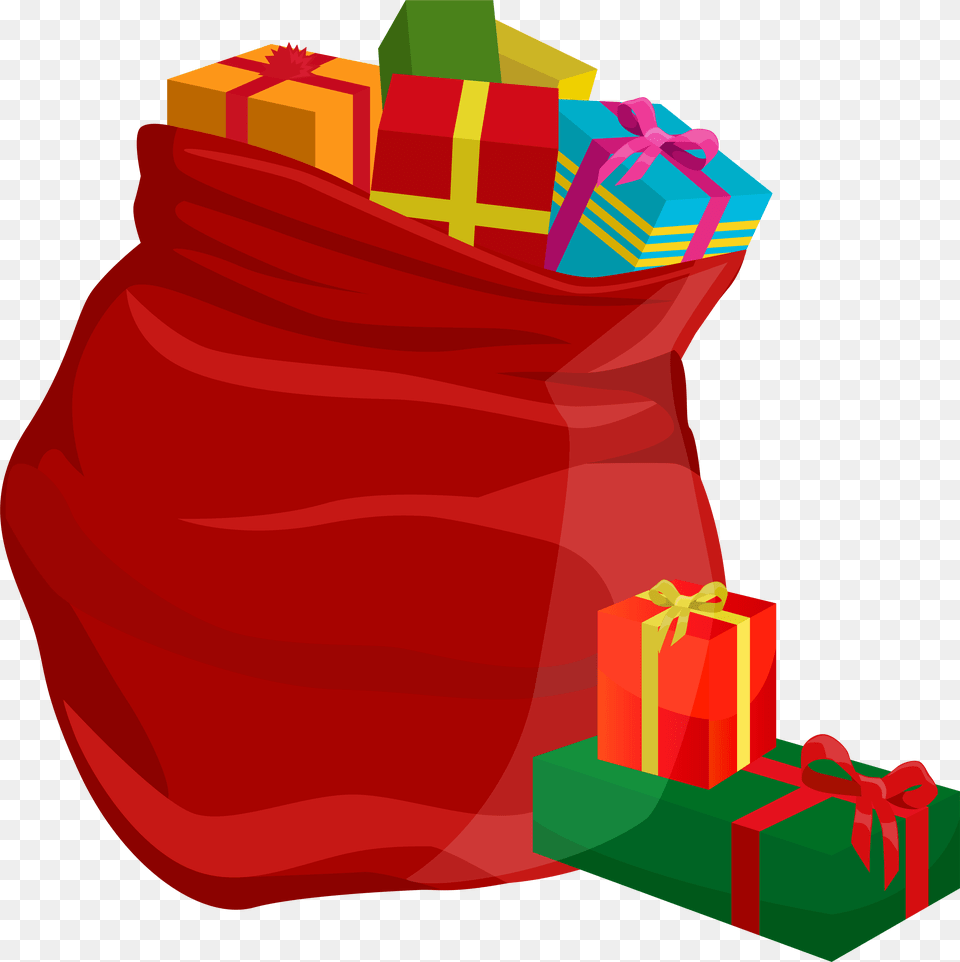 Santa Bag, Gift, Dynamite, Weapon Free Transparent Png