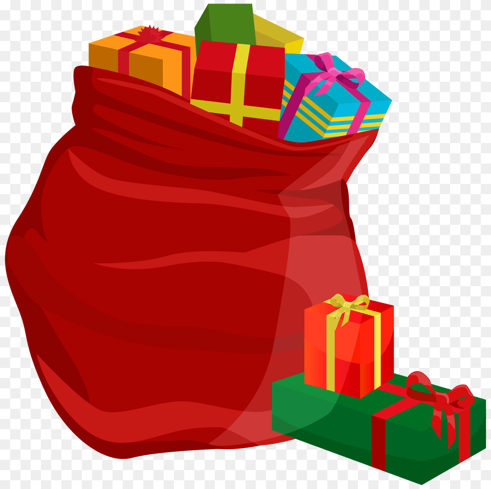Santa Bag Clip, Gift, Dynamite, Weapon Free Transparent Png