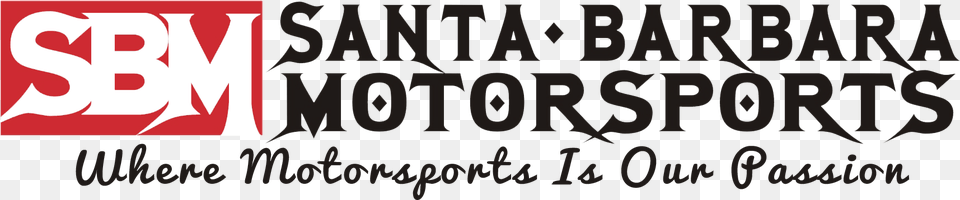 Santa Barbara Motorsports Logo Santa Barbara Motorsports, Text, Alphabet, Ampersand, Symbol Free Png Download