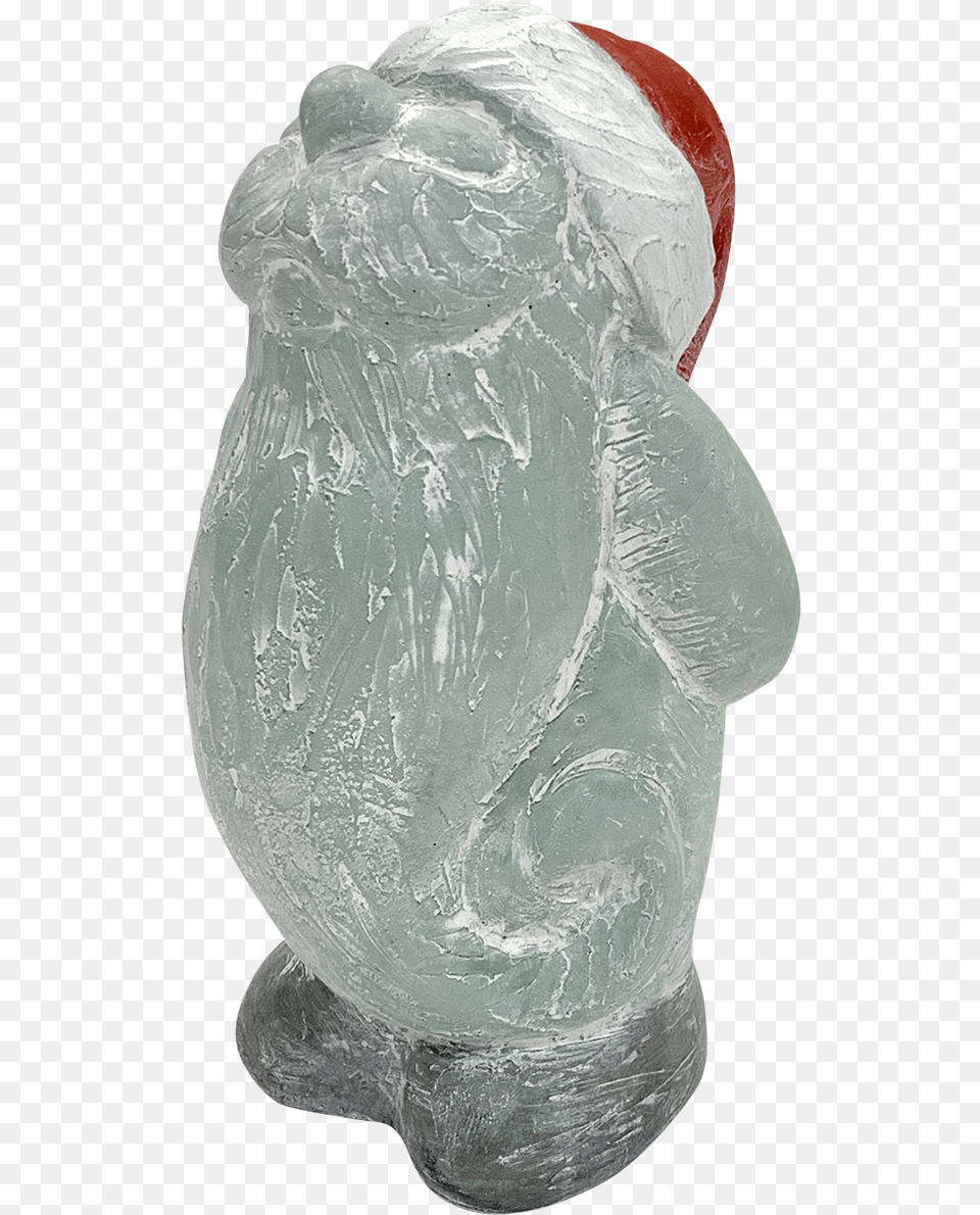 Santa Christmas Gnome Long Beard, Jar, Pottery, Ice, Mineral Free Png Download