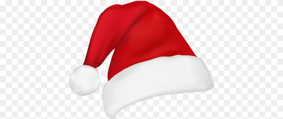 Santa Christmas Hat Background, Cap, Clothing, Hardhat, Helmet Free Transparent Png