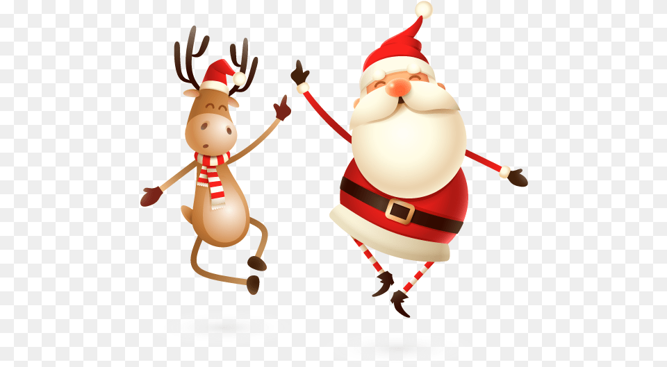 Santa Clapping, People, Person, Outdoors, Snowman Free Transparent Png