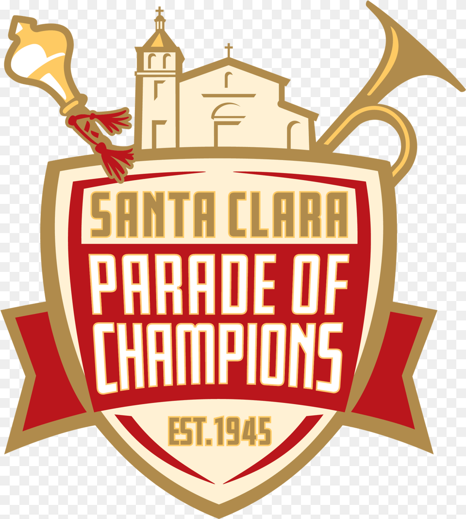 Santa Clara Parade Of Champions Virtual Parade On Oct 10 Santa Clara Parade Of Champions, Badge, Logo, Symbol, Emblem Free Png Download