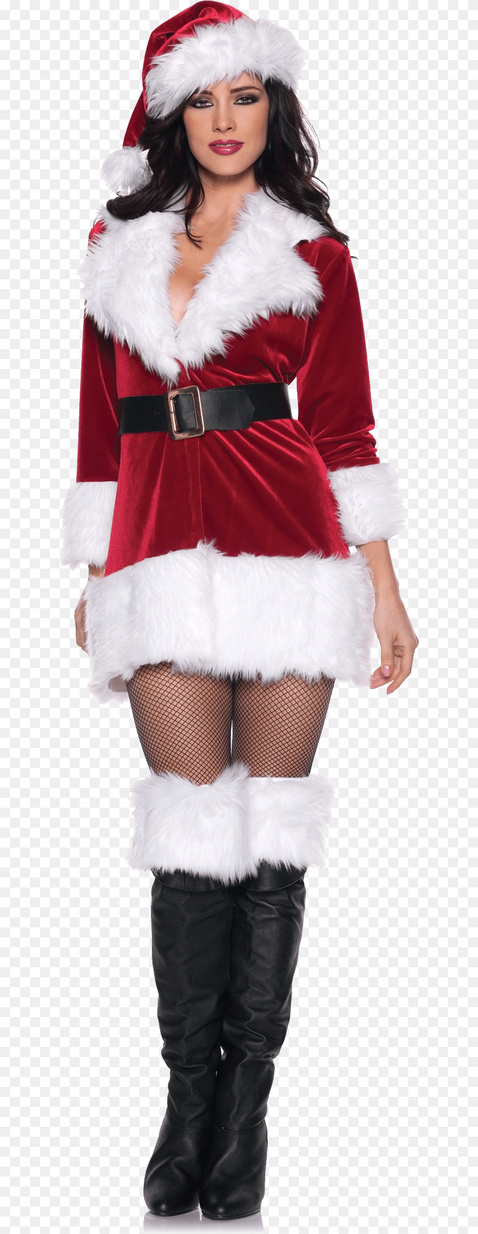 Santa Claus, Clothing, Person, Costume, Girl Free Transparent Png
