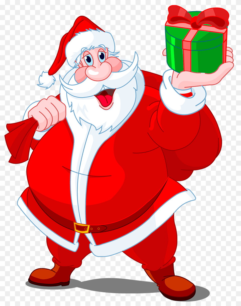 Santa Claus, Elf, Baby, Person, Face Free Png Download