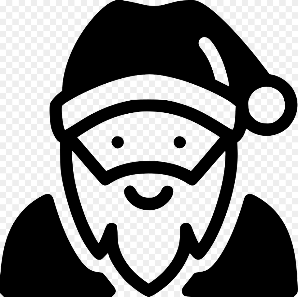 Santa Claus, Stencil, Baby, Person Free Png