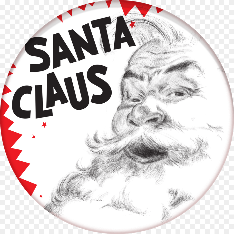 Santa Claus, Symbol, Badge, Logo, Adult Free Png