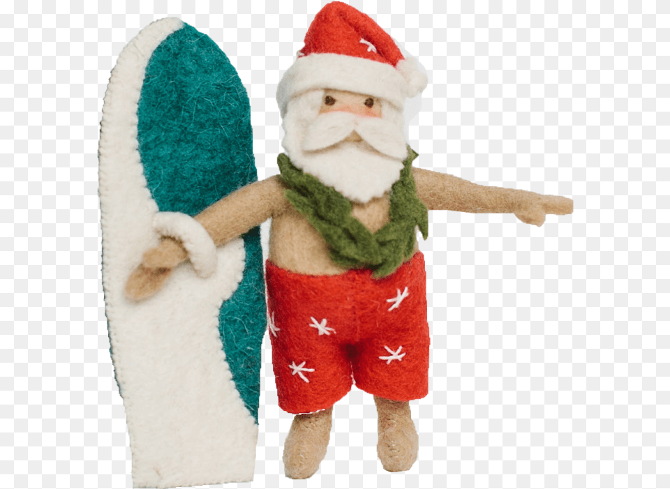 Santa Claus, Plush, Toy, Baby, Person Png Image