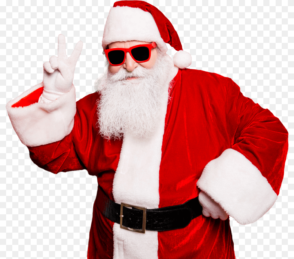 Santa Claus, Accessories, Person, Hand, Finger Png Image
