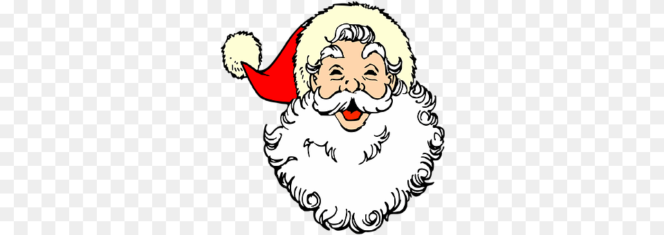 Santa Claus Baby, Person, Face, Head Free Transparent Png