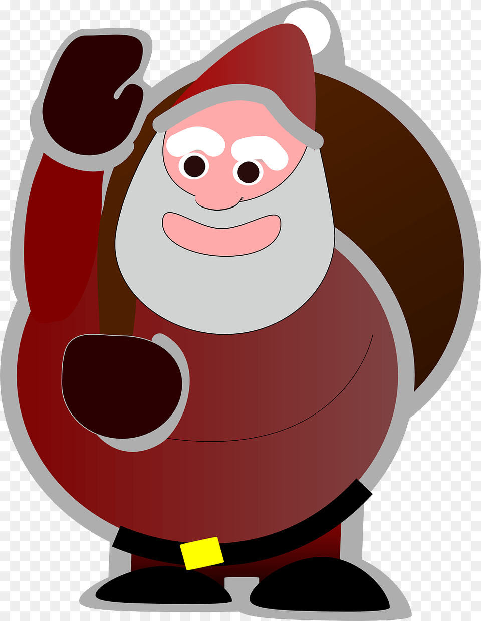 Santa Claus, Face, Head, Person, Cartoon Png