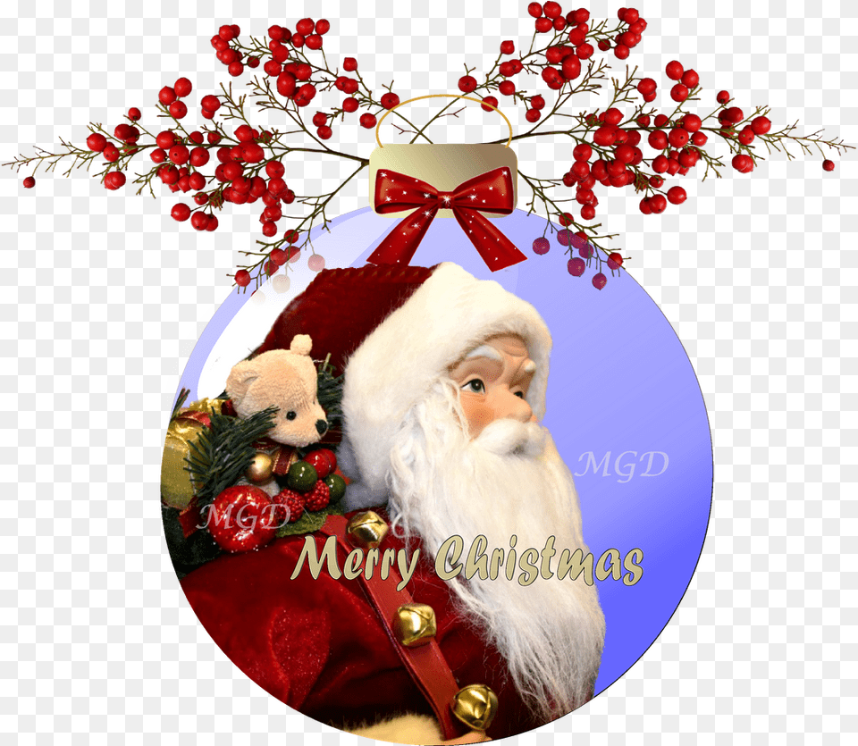 Santa Claus, Baby, Person, Face, Head Free Png Download