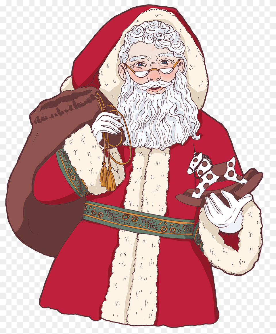 Santa Claus, Adult, Female, Person, Woman Free Png Download