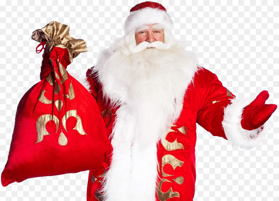 Santa Claus, Adult, Person, Man, Male Png Image