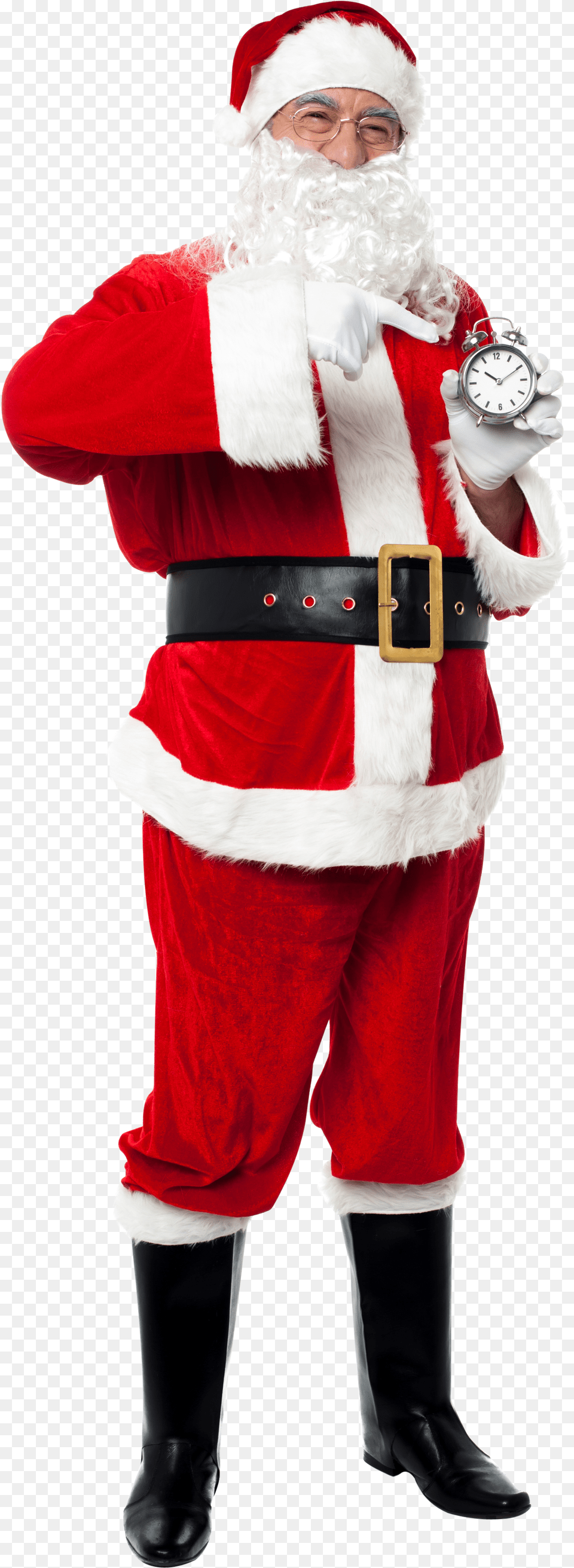 Santa Claus, Adult, Person, Man, Male Free Png