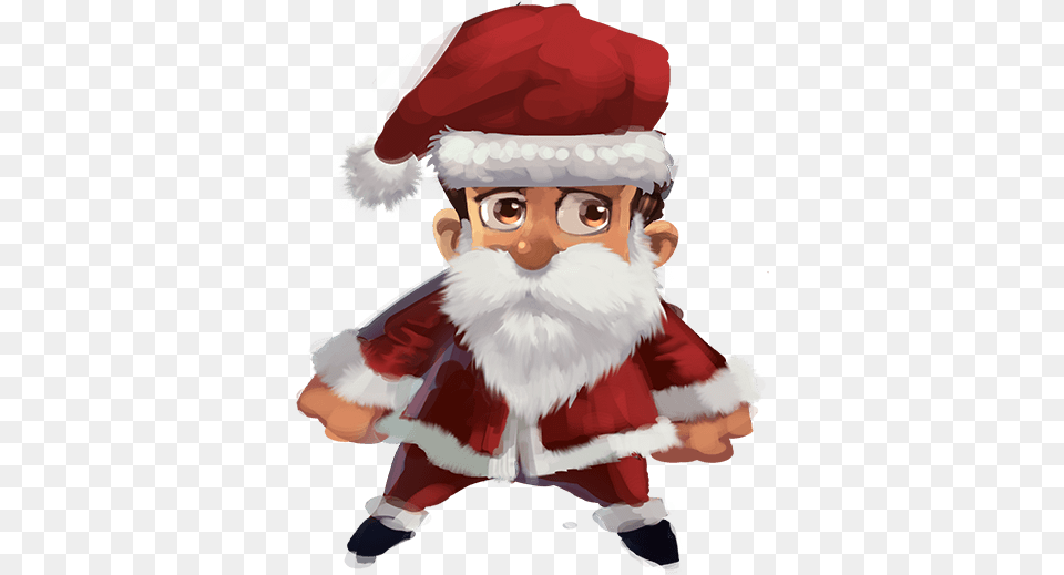 Santa Claus, Elf, Baby, Person Png Image