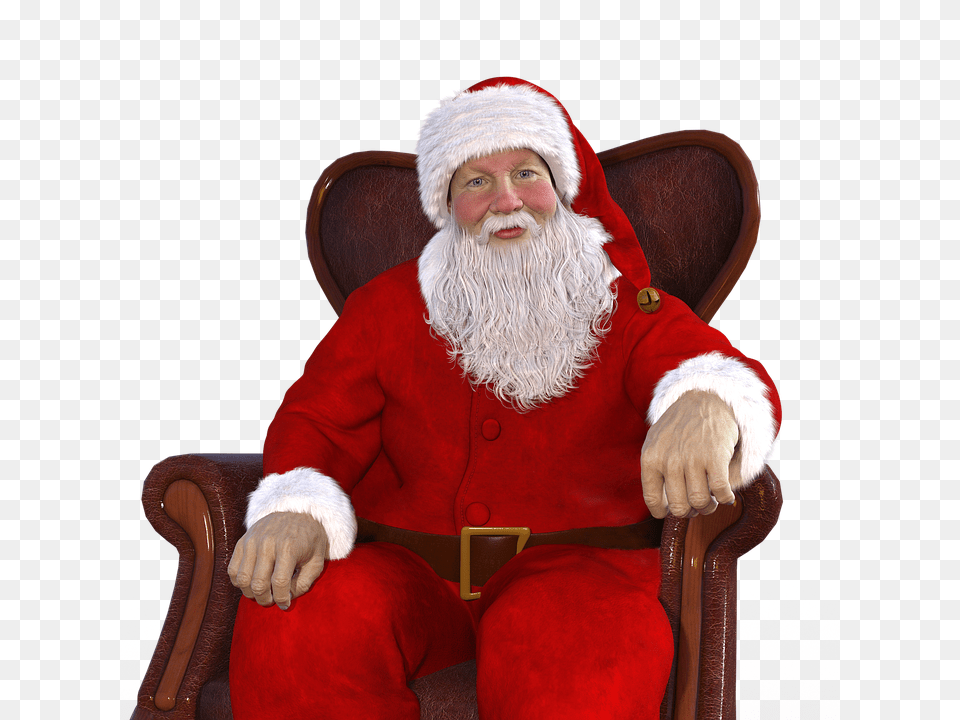 Santa Claus Adult, Person, Man, Male Png Image