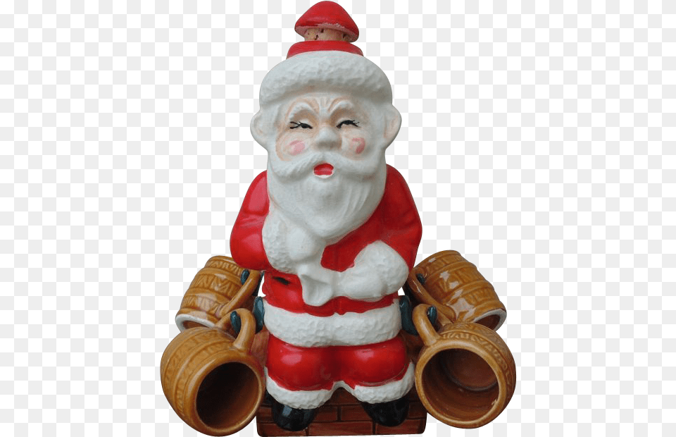 Santa Claus, Art, Figurine, Porcelain, Pottery Free Png Download
