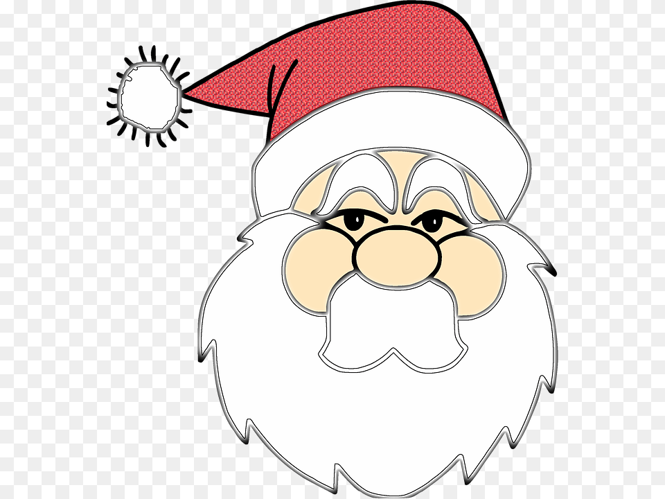 Santa Claus, People, Person, Baby, Face Free Transparent Png