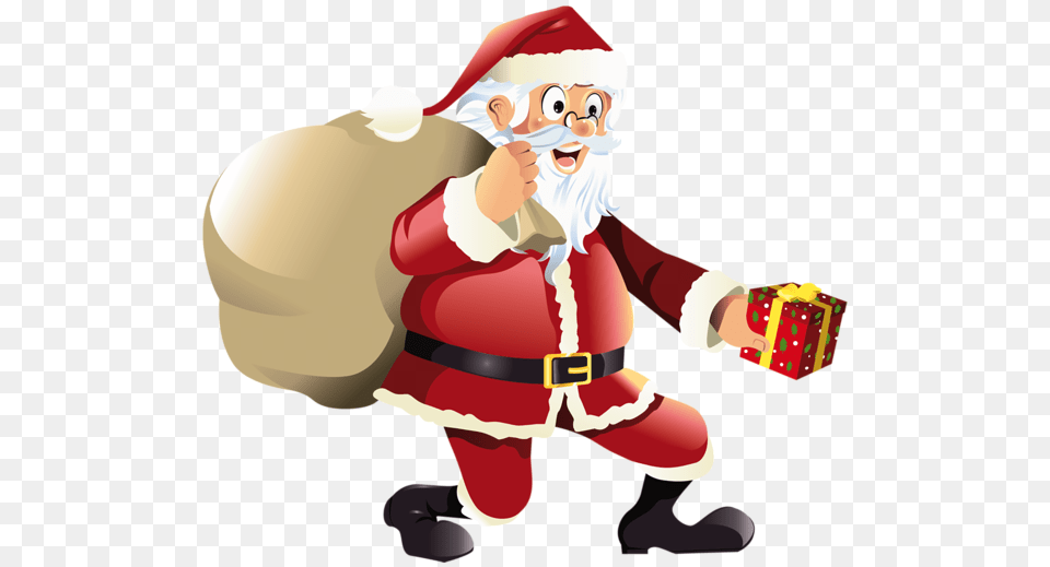 Santa Claus, Elf, Baby, Person Png Image