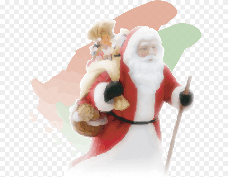 Santa Claus, Baby, Person, Face, Head Png Image