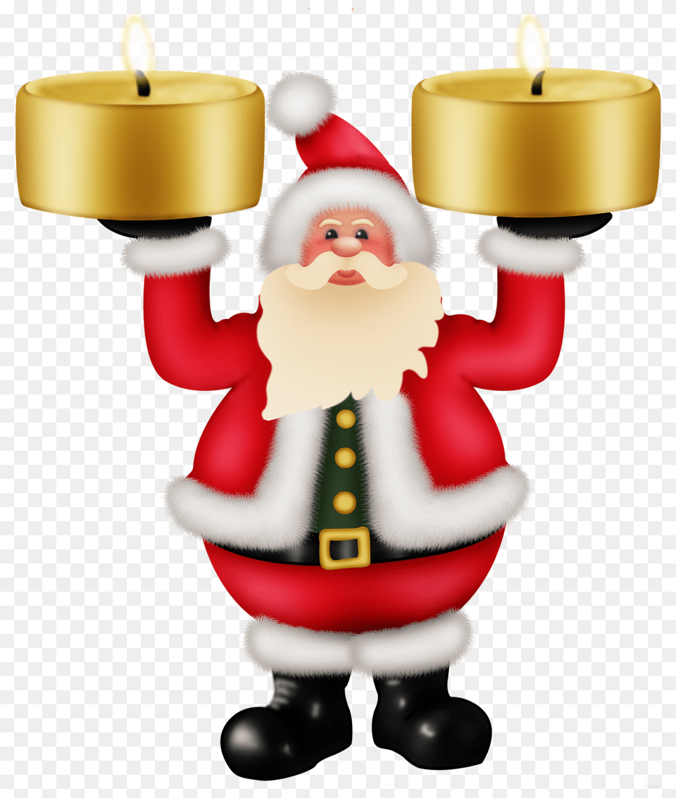 Santa Claus, Baby, Person, Candle, Nutcracker Png
