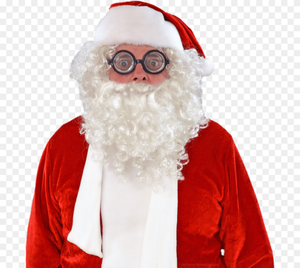 Santa Claus, Adult, Male, Man, Person Free Png Download