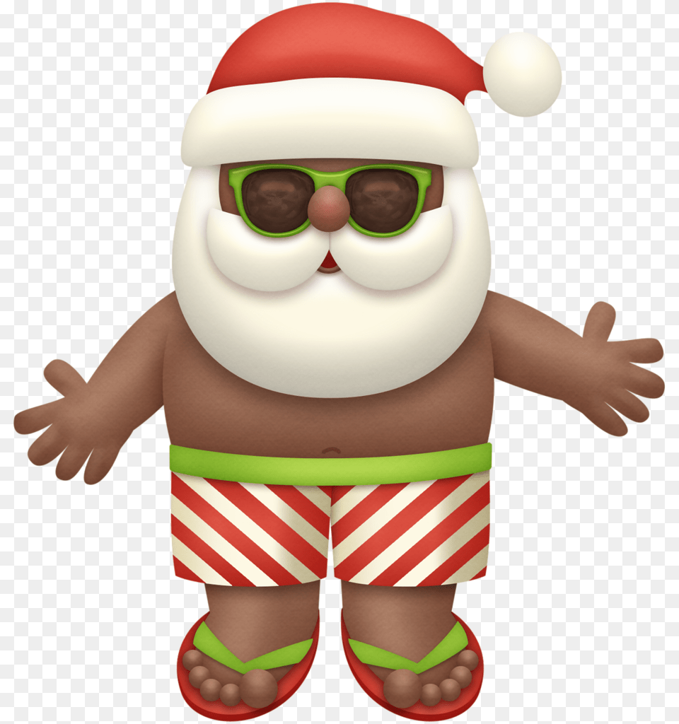 Santa Claus Beach, Accessories, Sunglasses, Baby, Person Png