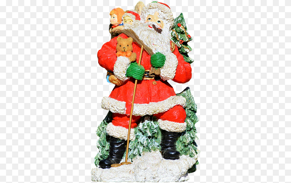 Santa Claus Beard Nicholas Santa Claus Christmas Christmas Day, Toy, Teddy Bear, Baby, Person Free Transparent Png