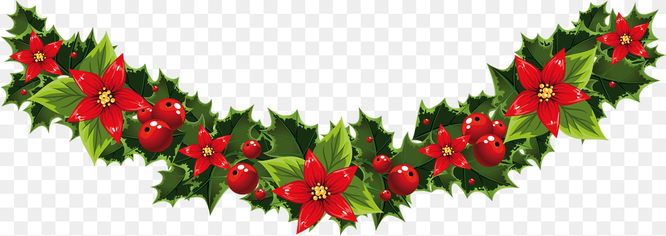 Santa Claus Borders And Frames Christmas Card Clip Art Vector Christmas Garland, Leaf, Pattern, Plant, Accessories Free Transparent Png