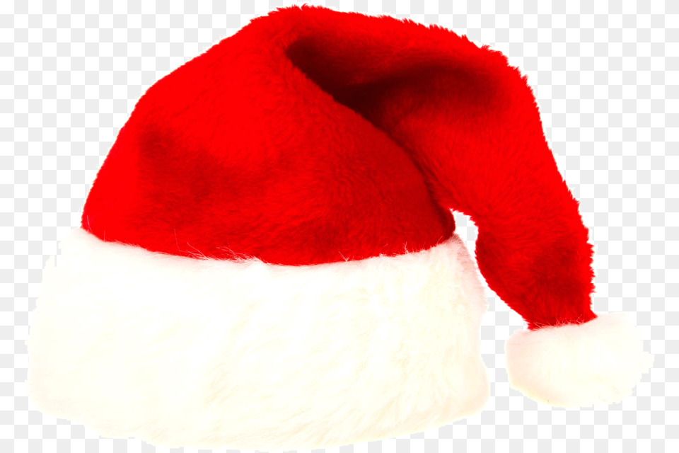 Santa Claus Cap, Clothing, Hat, Plush, Toy Free Png