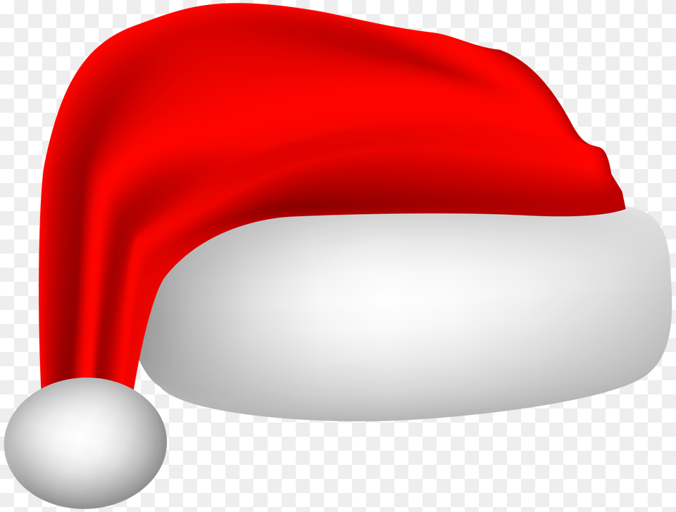 Santa Claus Cap Clipart Christmas Day 14 Image Transparent Background Cartoon Santa Hat, Art, Graphics, Clothing, Hardhat Free Png