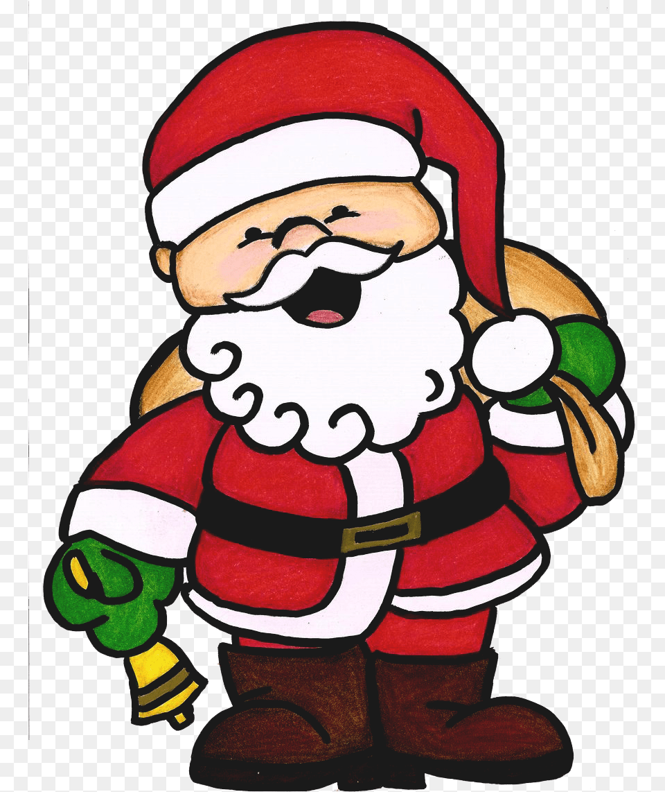 Santa Claus Cartoon, Baby, Person, Elf, Face Free Transparent Png