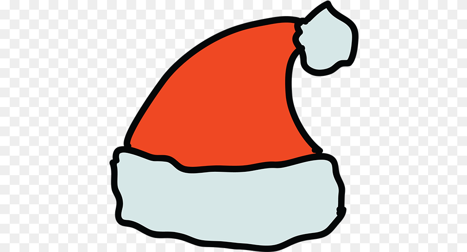 Santa Claus Christmas Clip Art Christmas Hat Download Santa Hat Cartoon, Food, Meal, Dish, Nature Png Image