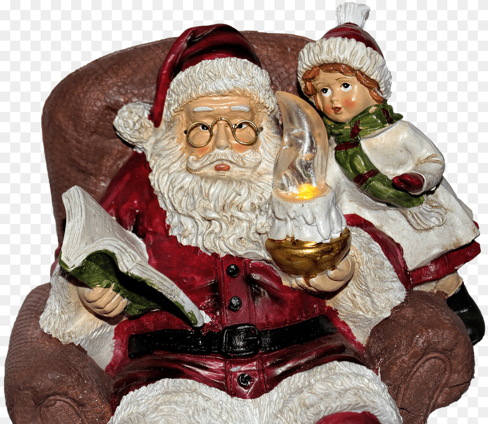 Santa Claus Christmas Figure Photo Santa Claus, Figurine, Adult, Wedding, Person Free Png