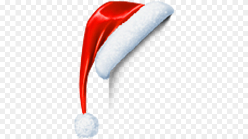 Santa Claus Christmas Hat Ico Icon Transparent Christmas Hat Icon, Clothing, Person Png Image