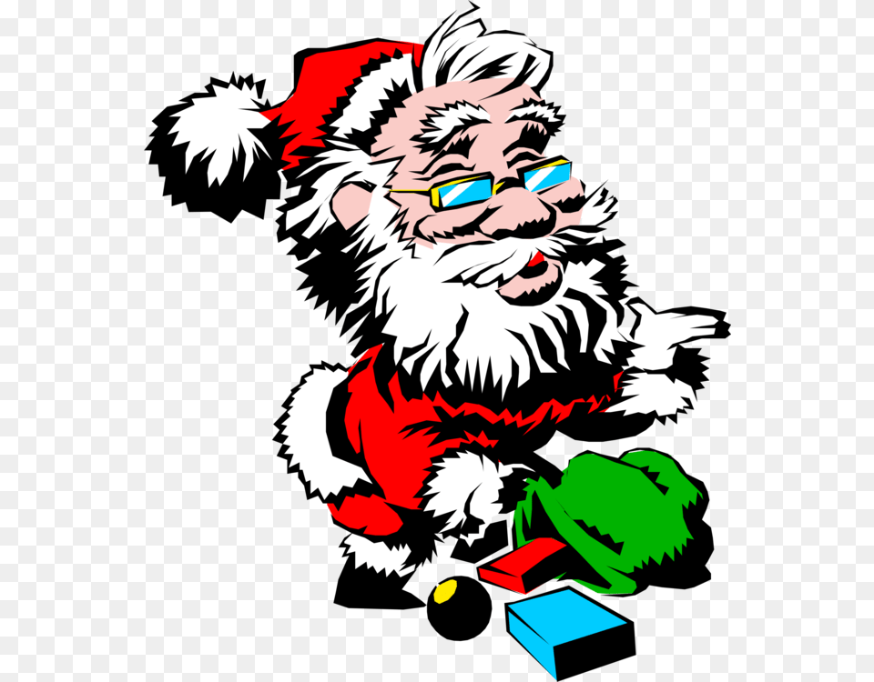 Santa Claus Christmas Tree Christmas Day Gift Song, Baby, Book, Comics, Person Free Png Download