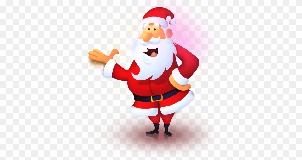 Santa Claus Clipart 1 Transparent Christmas And Happy New Year, Elf, Baby, Person, Performer Free Png Download
