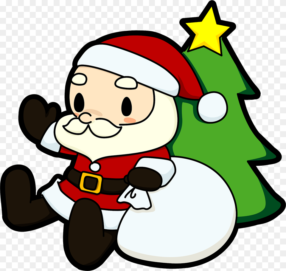 Santa Claus Clipart, Outdoors, Tool, Plant, Device Png Image