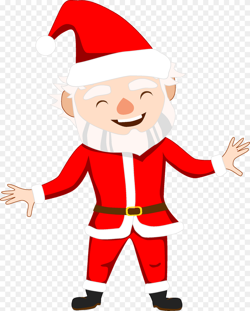 Santa Claus Clipart, Elf, Baby, Person, Face Free Transparent Png