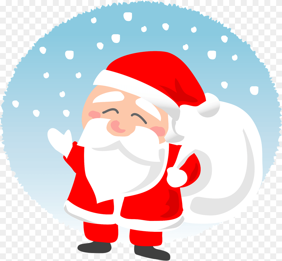 Santa Claus Clipart, Baby, Person, Face, Head Free Png Download