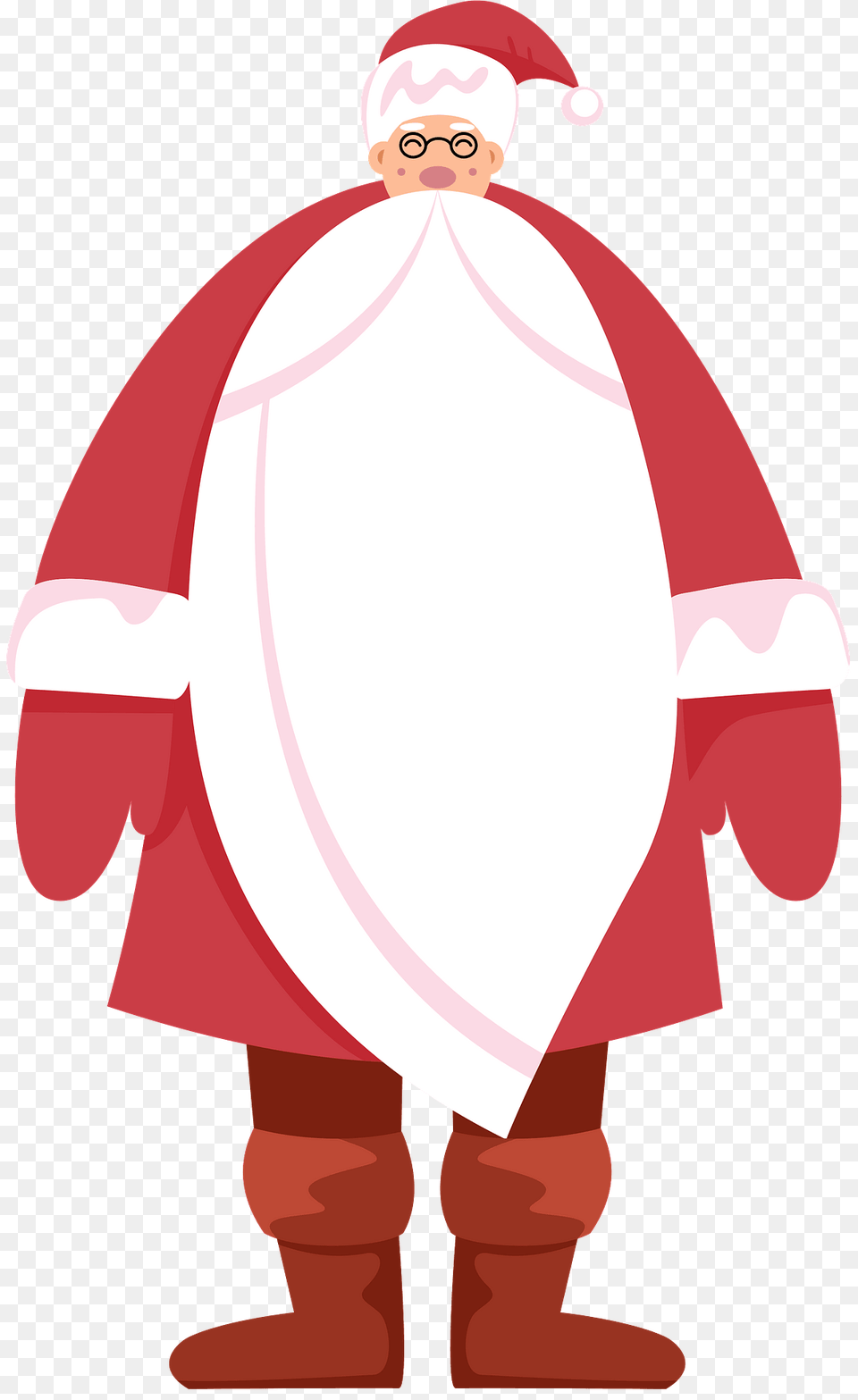 Santa Claus Clipart, Cape, Clothing, Fashion, Baby Free Png Download