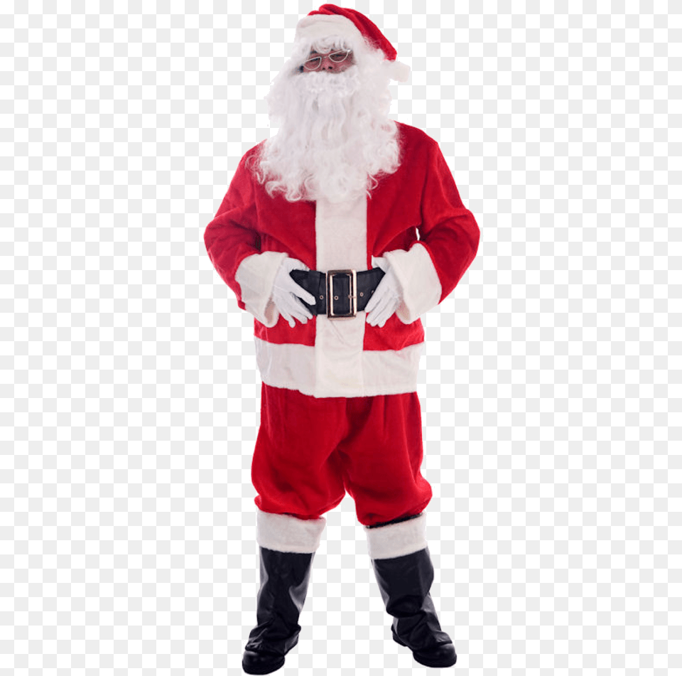 Santa Claus Costume Santa Claus Dress, Baby, Person, Clothing, Glove Free Png