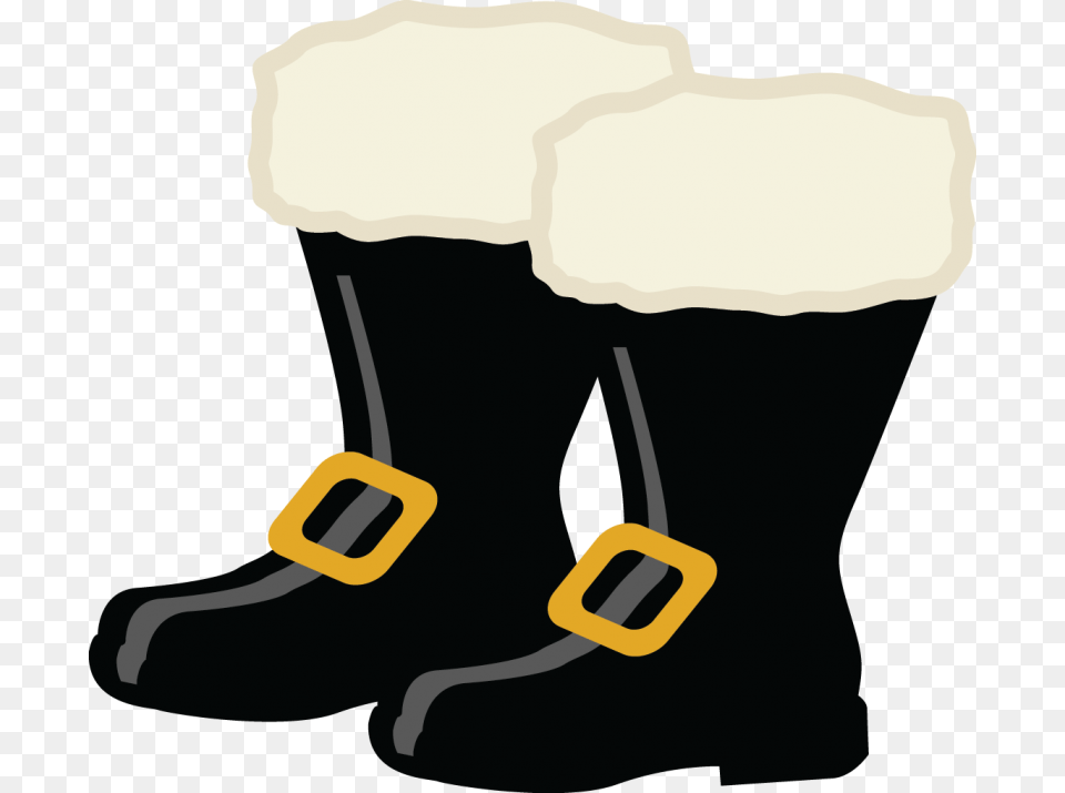 Santa Claus Cowboy Boot Snow Boot Clip Art, Clothing, Footwear, Baby, Person Png