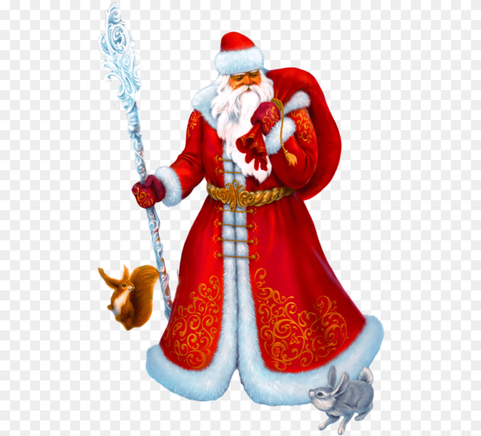 Santa Claus Download New Year Grandfather, Adult, Bride, Female, Person Free Transparent Png