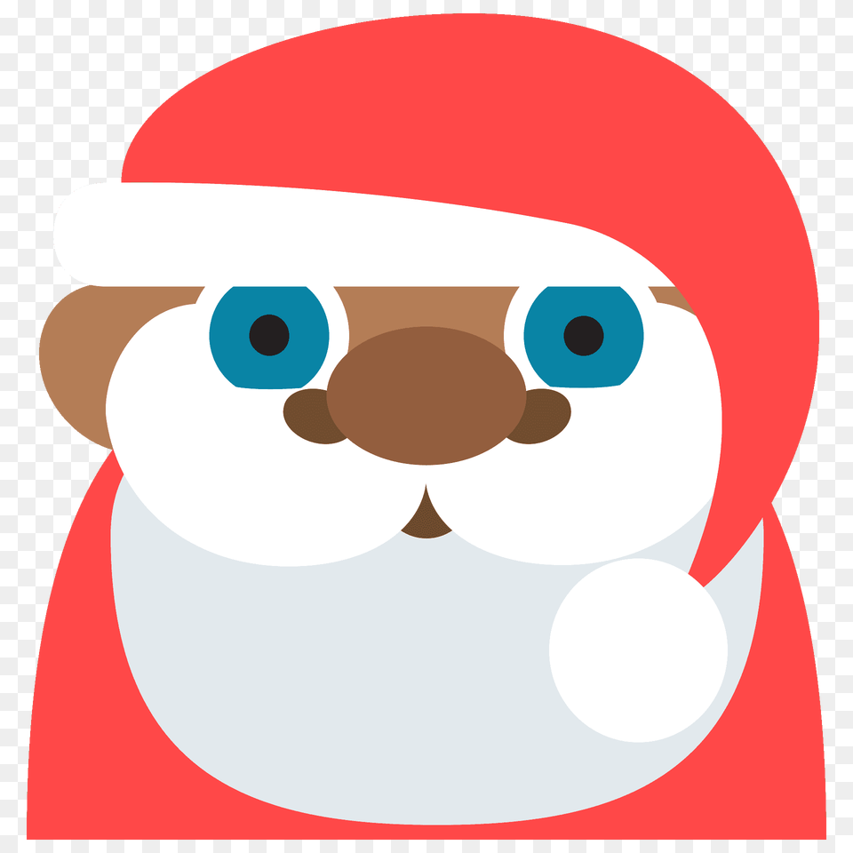 Santa Claus Emoji Clipart Free Transparent Png