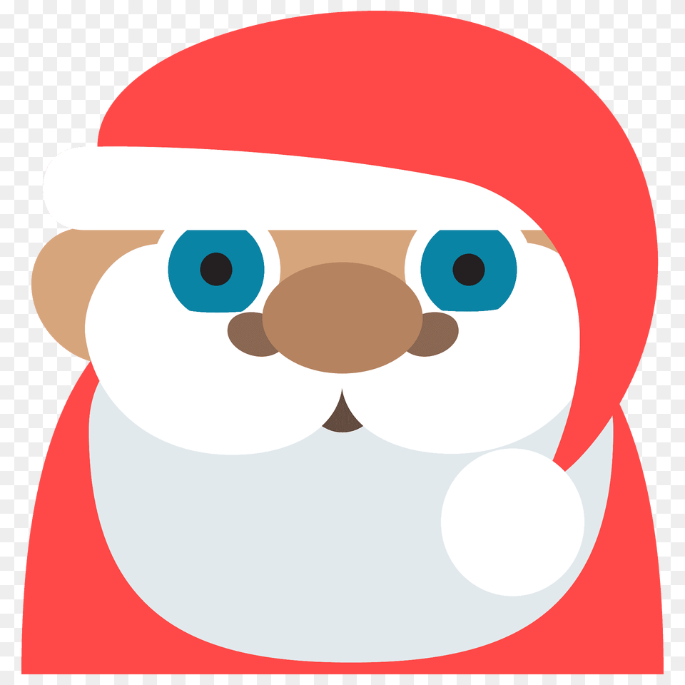 Santa Claus Emoji Clipart Free Png Download